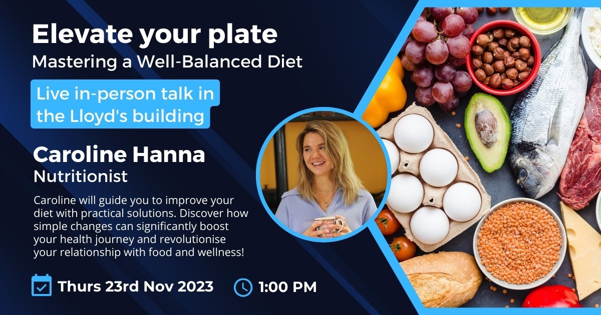 Caroline Hanna - Elevate Your Plate - November 2023