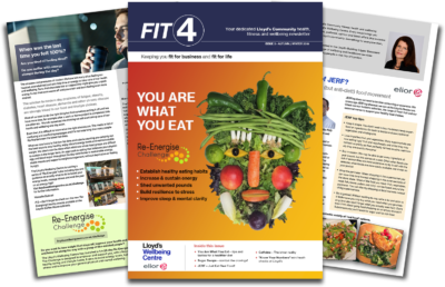 FIT4 issue 5 - Lloyd's Community health and wellbeing newsletter